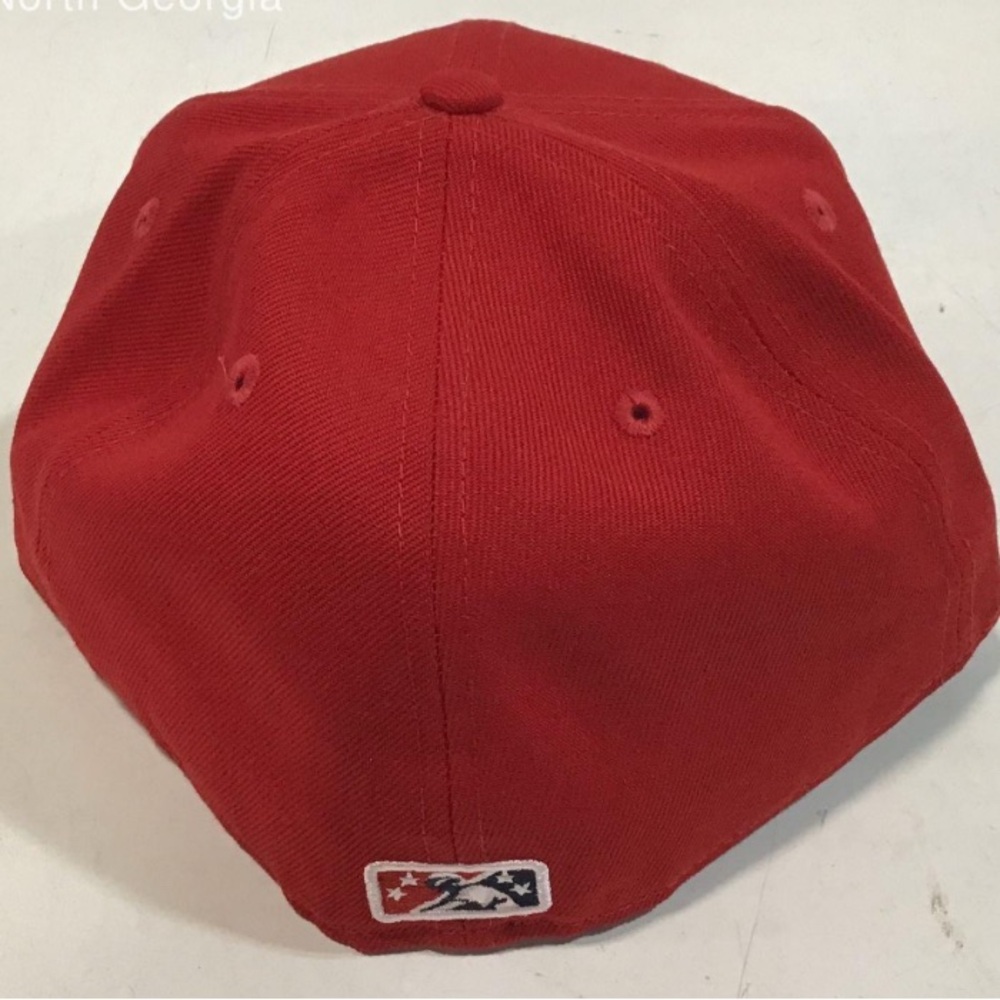 New Era Fitted Hat Corpus Christi Hooks MiLB Cap Texas fish hook size 7 1/2 New - Picture 6 of 6